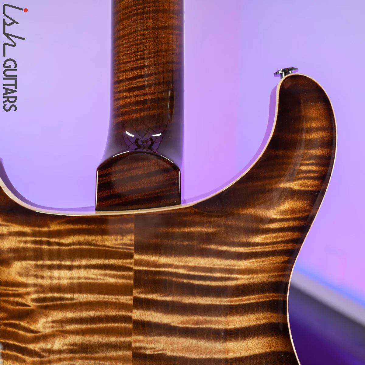 PRS McCarty 594 Hollowbody II Wood Library Copperhead Burst 10 Top - Image 10