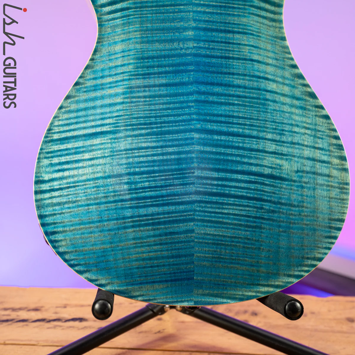 PRS McCarty 594 Hollowbody II Wood Library Aquableux 10 Top - Image 11