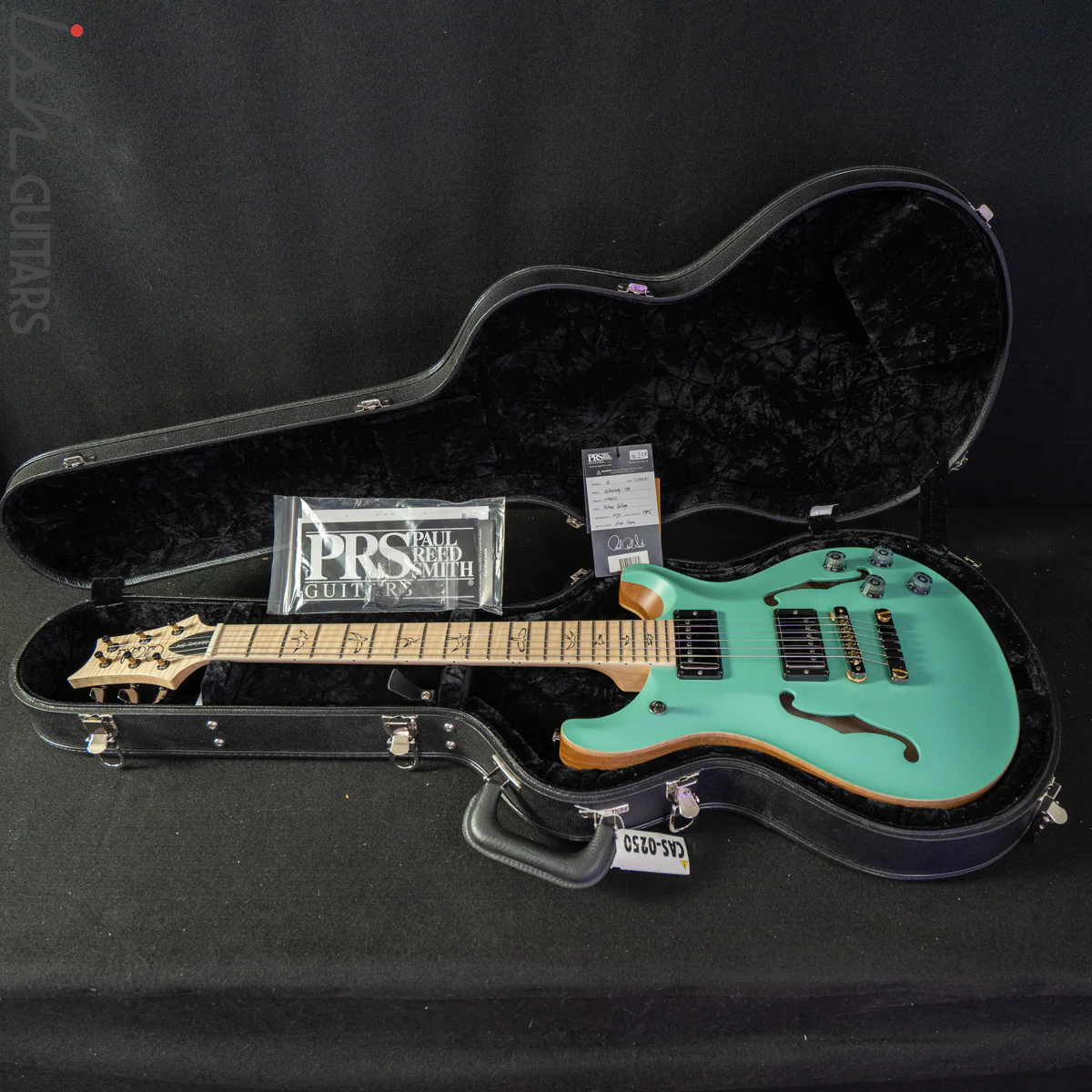 PRS McCarty 594 Hollowbody II Wood Library Seafoam Green Satin - Image 13