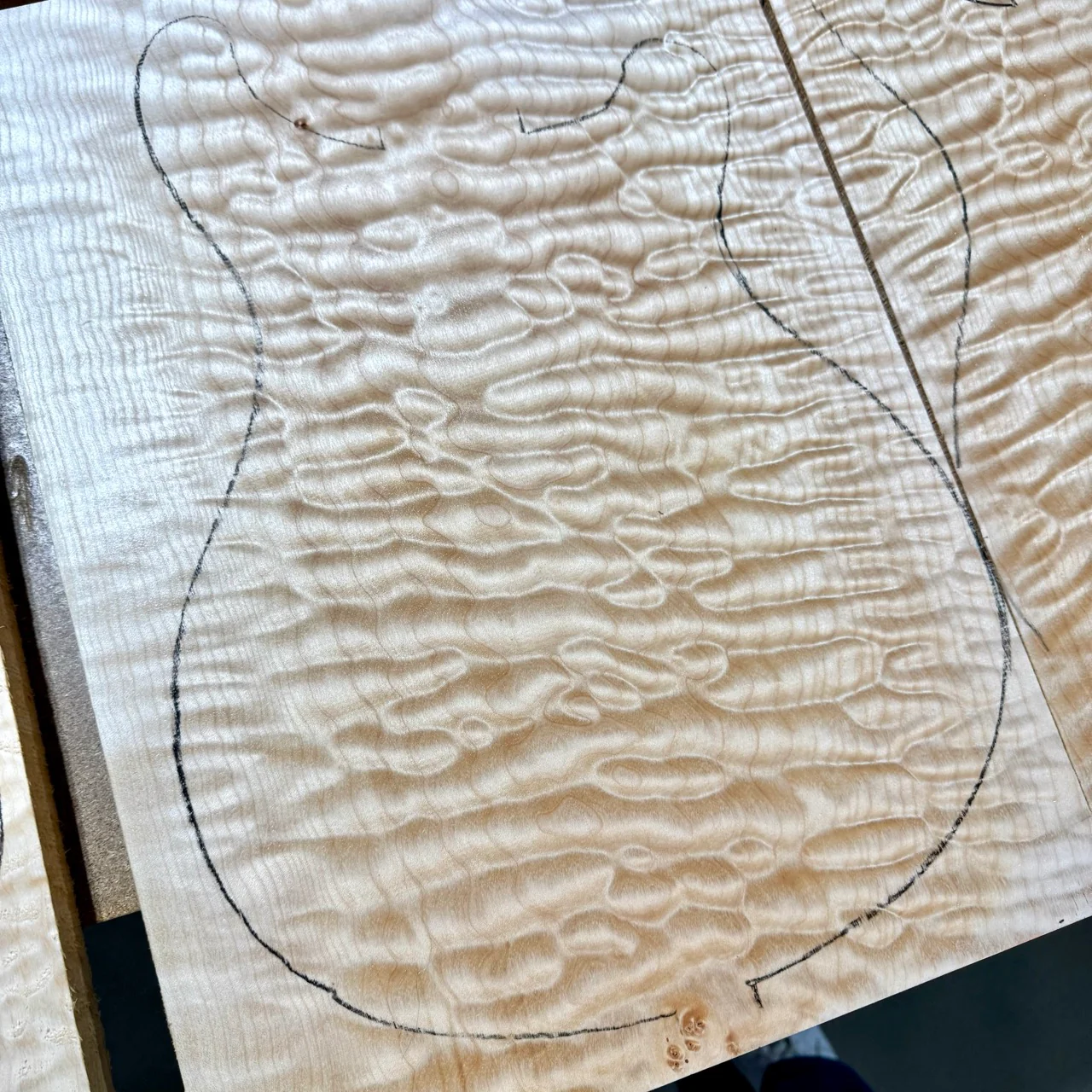 PRS Wood Library Mark Holcomb 15th Anniversary 10-Top Quilt Midnight Orchid Fade - Coming Soon! - Image 5