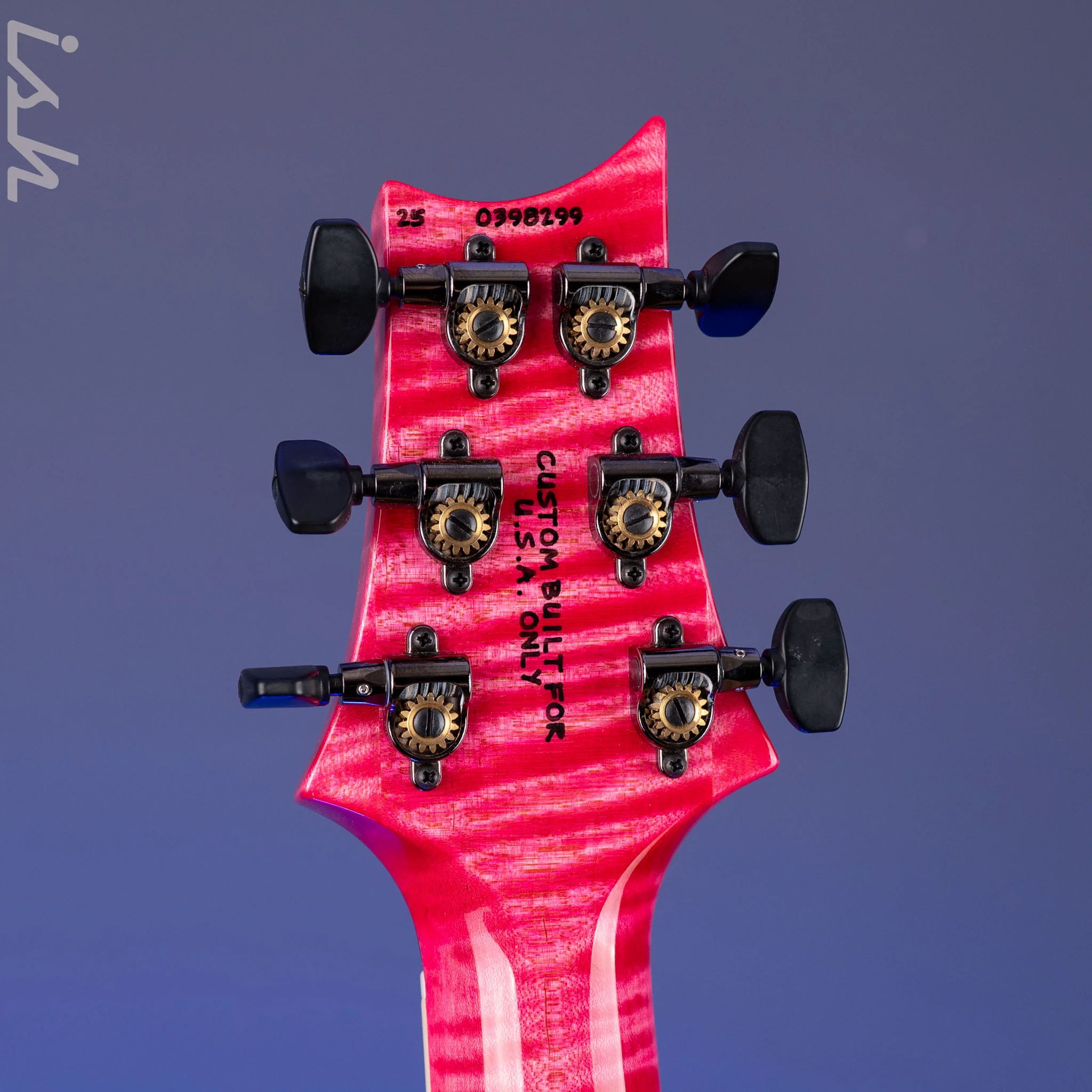 PRS Wood Library McCarty 594 Semi-Hollow Bonnie Pink Artist Grade - Image 12