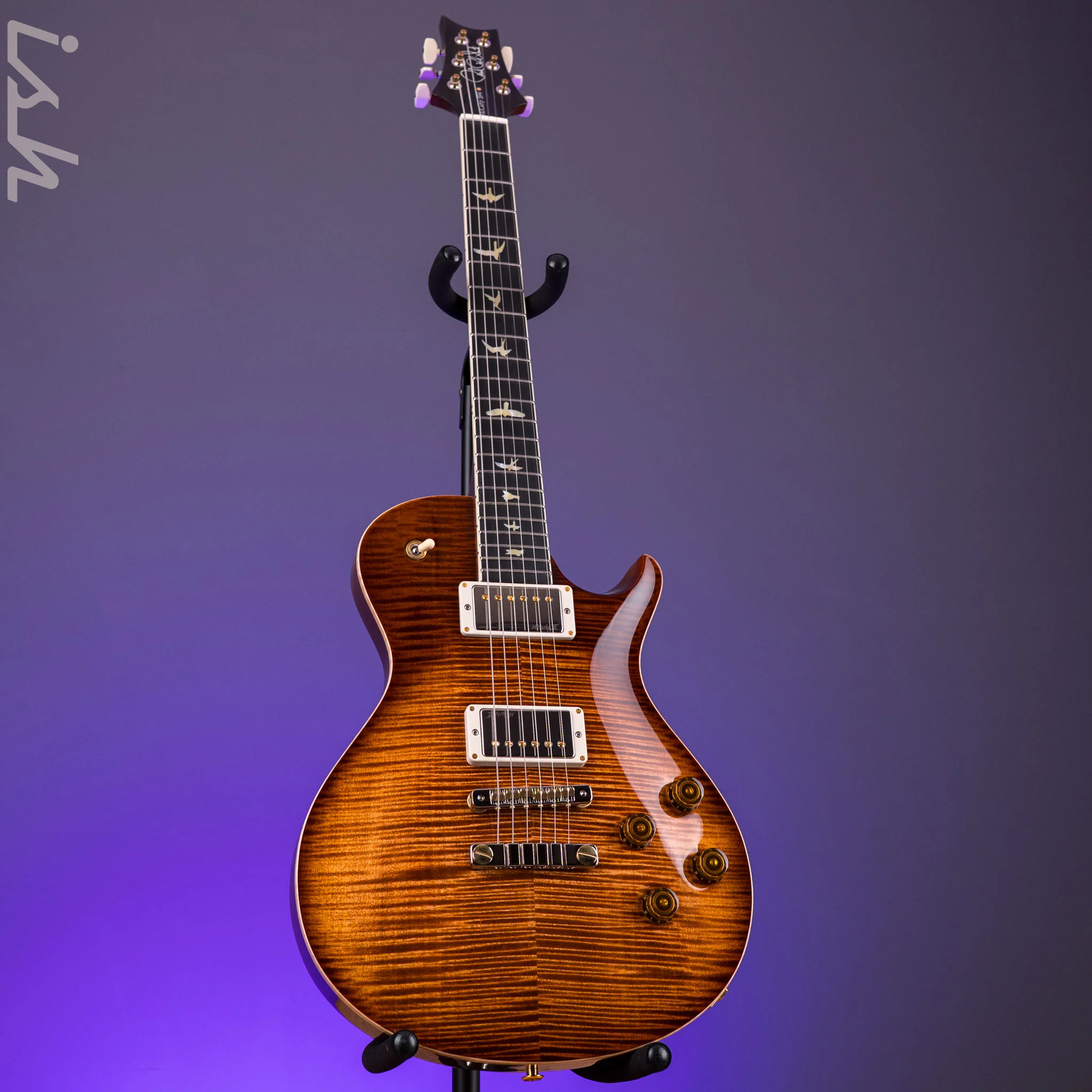 PRS Wood Library McCarty 594 Singlecut 10-Top Copperhead Burst - Image 2