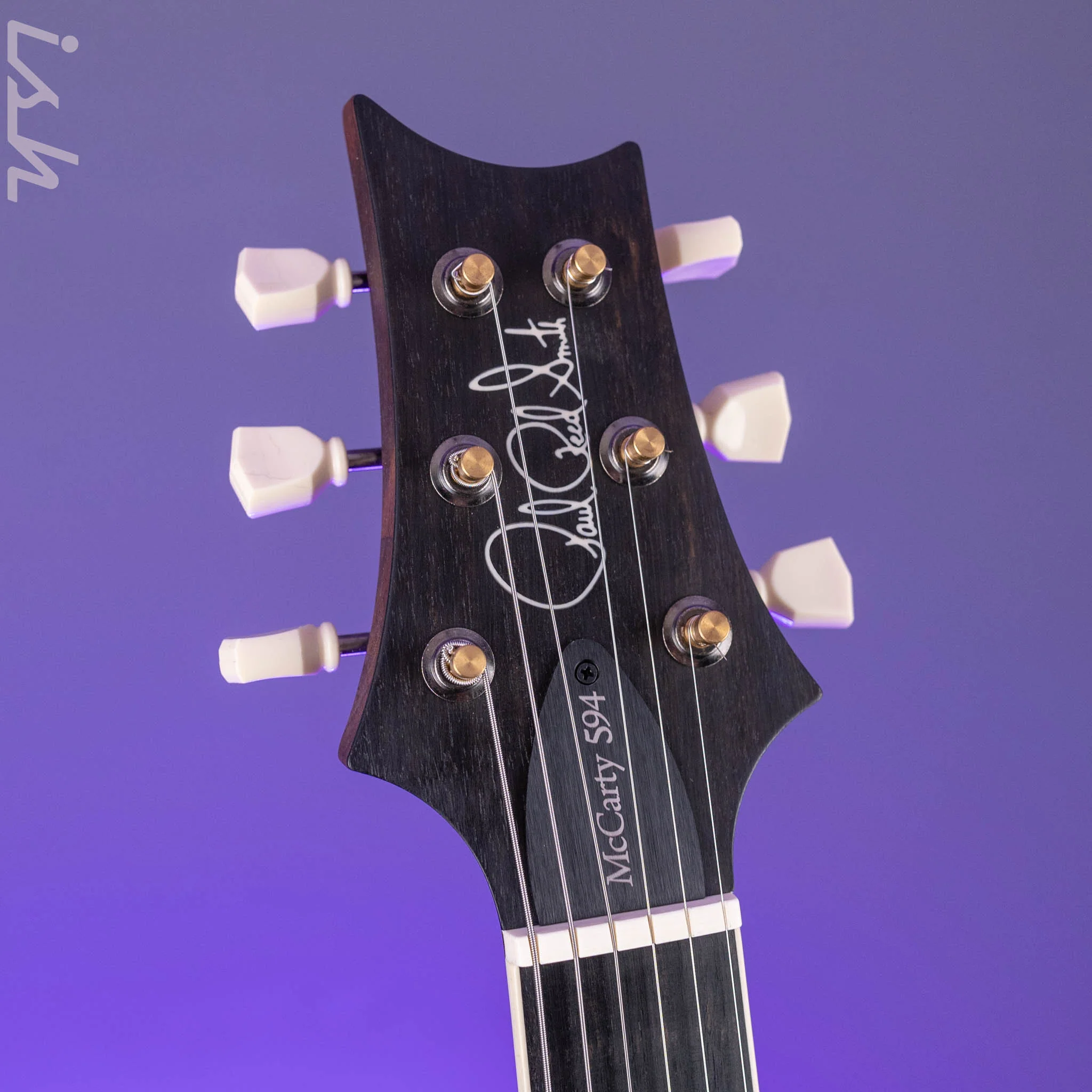 PRS Wood Library McCarty 594 Singlecut East Indian Rosewood Antique White Satin - Image 6
