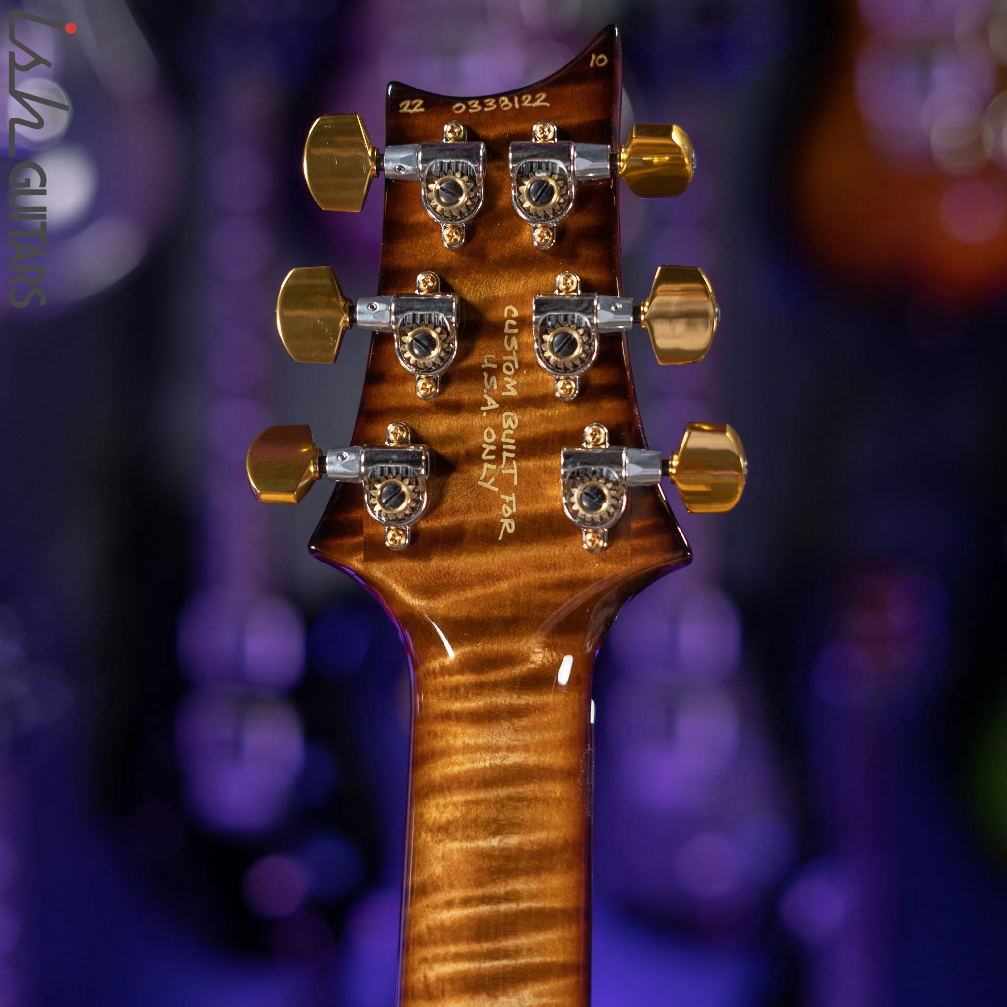 PRS Wood Library Modern Eagle V 10-Top Copperhead Burst Demo - Image 13