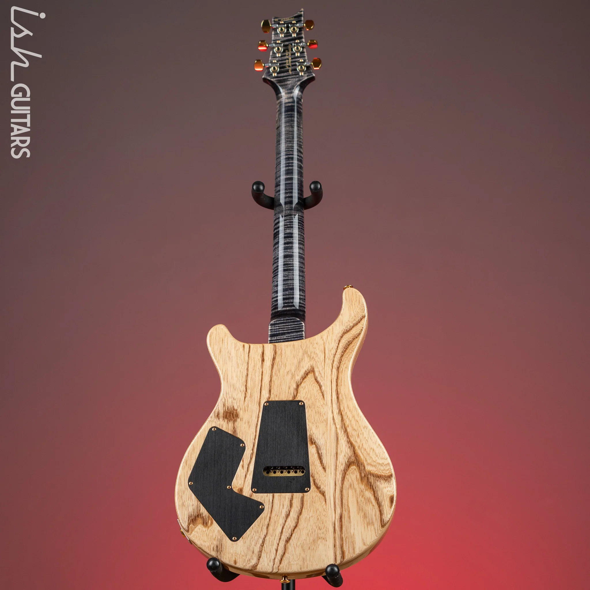 2022 PRS Wood Library Modern Eagle V 10 Top Quilt Charcoal Brazilian Rosewood - Image 10