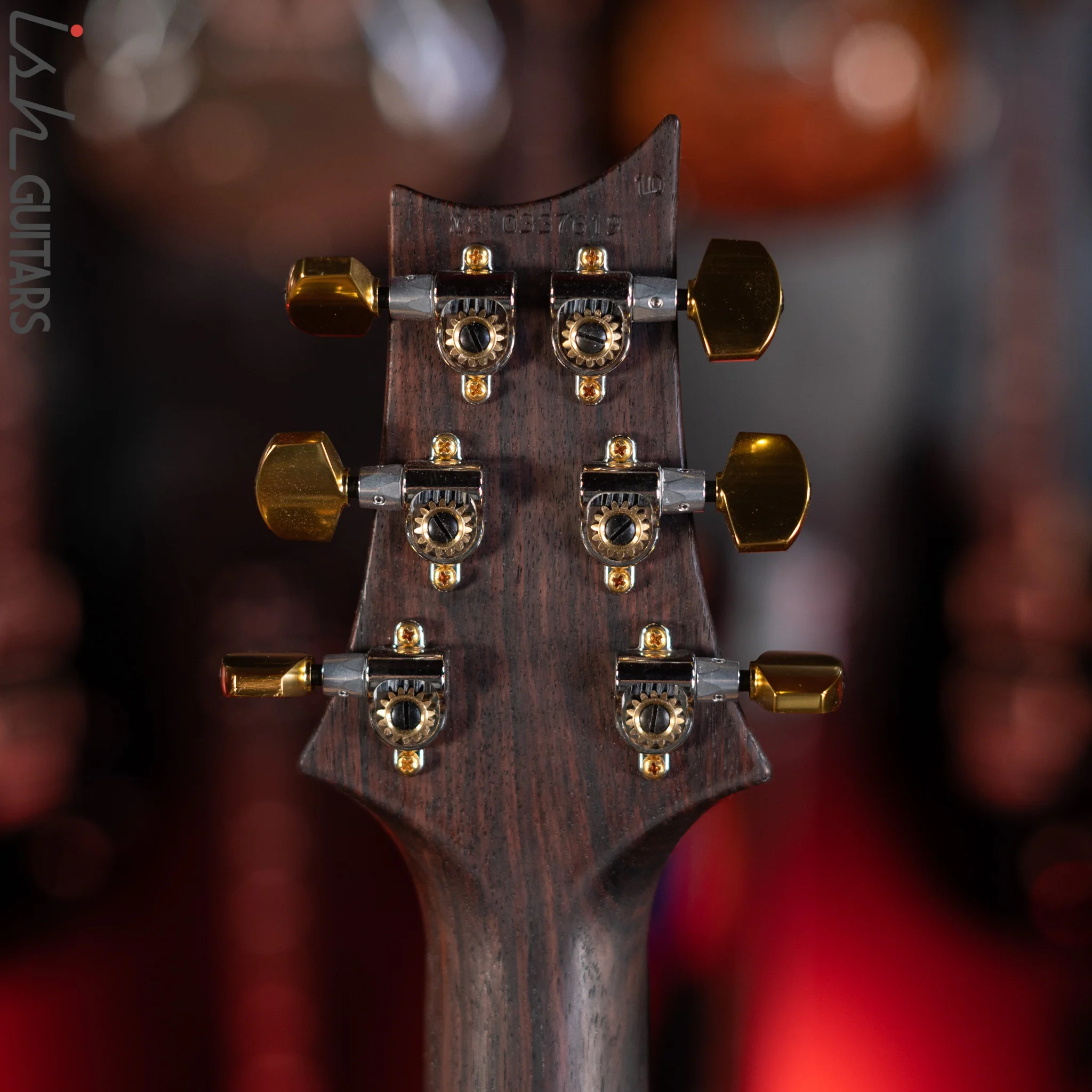 PRS Wood Library Modern Eagle V 10 Top Flame River Blue w/ Blue Burst - Image 12
