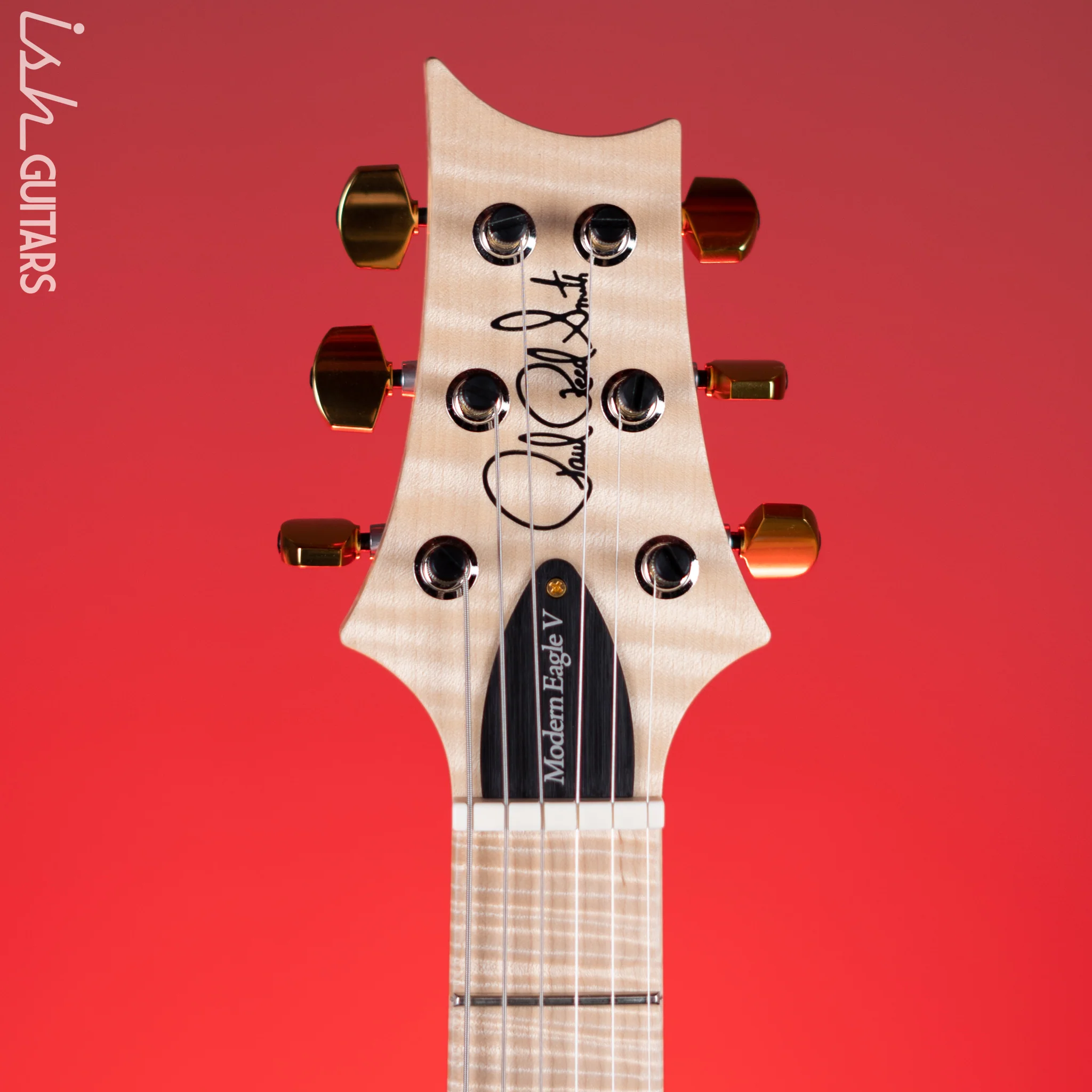 PRS Wood Library Modern Eagle V Satin Powder Blue - Image 6