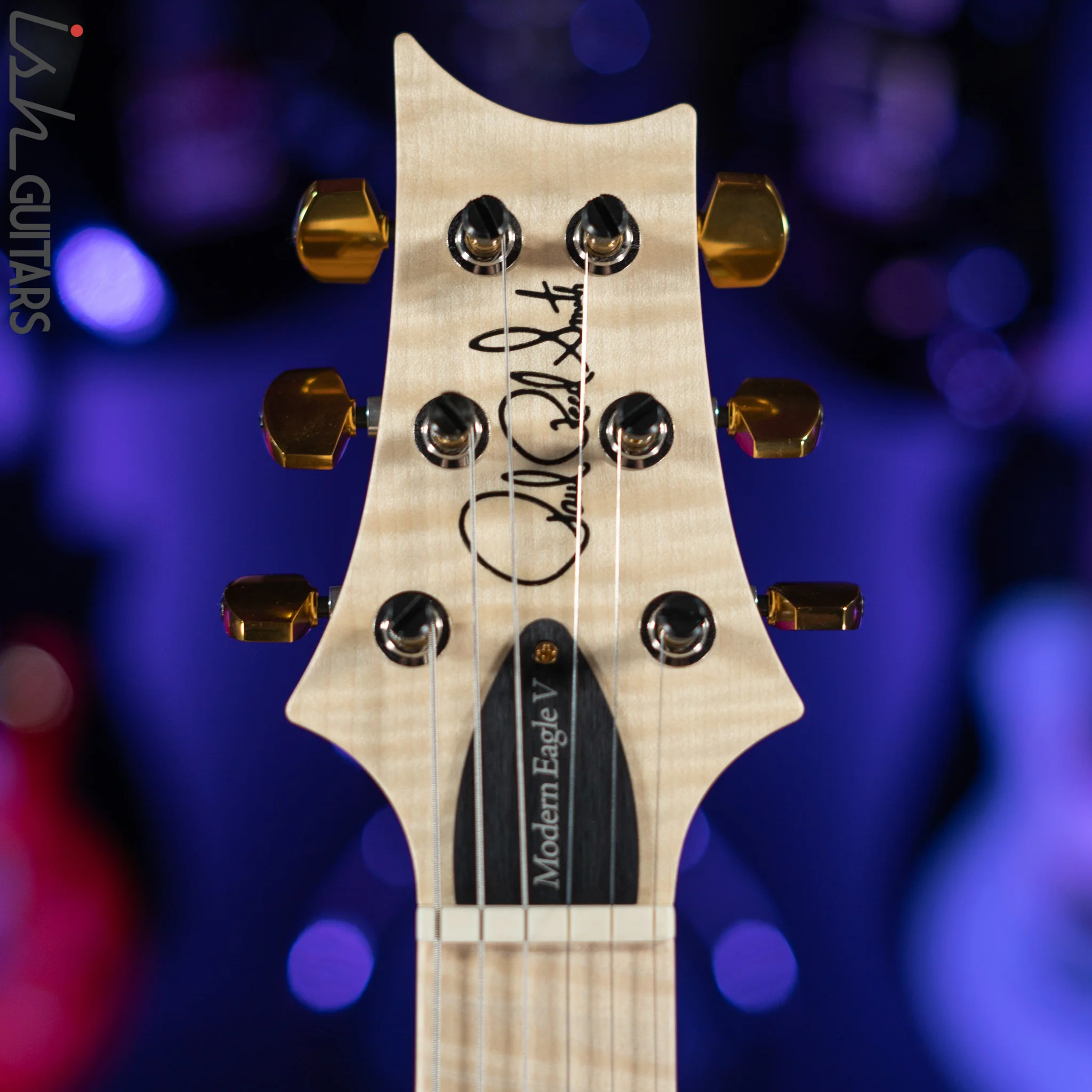 PRS Wood Library Modern Eagle V Satin Seafoam Green - Image 5