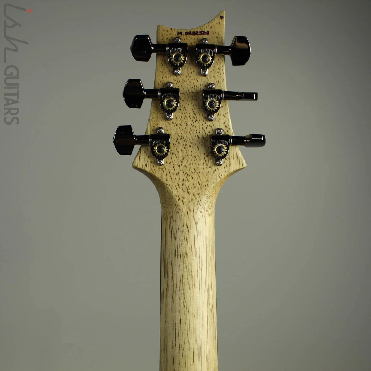 PRS Wood Library Special 22 Semi-Hollow 10 Top Fire Red to Black Gray Fade Satin - Image 9