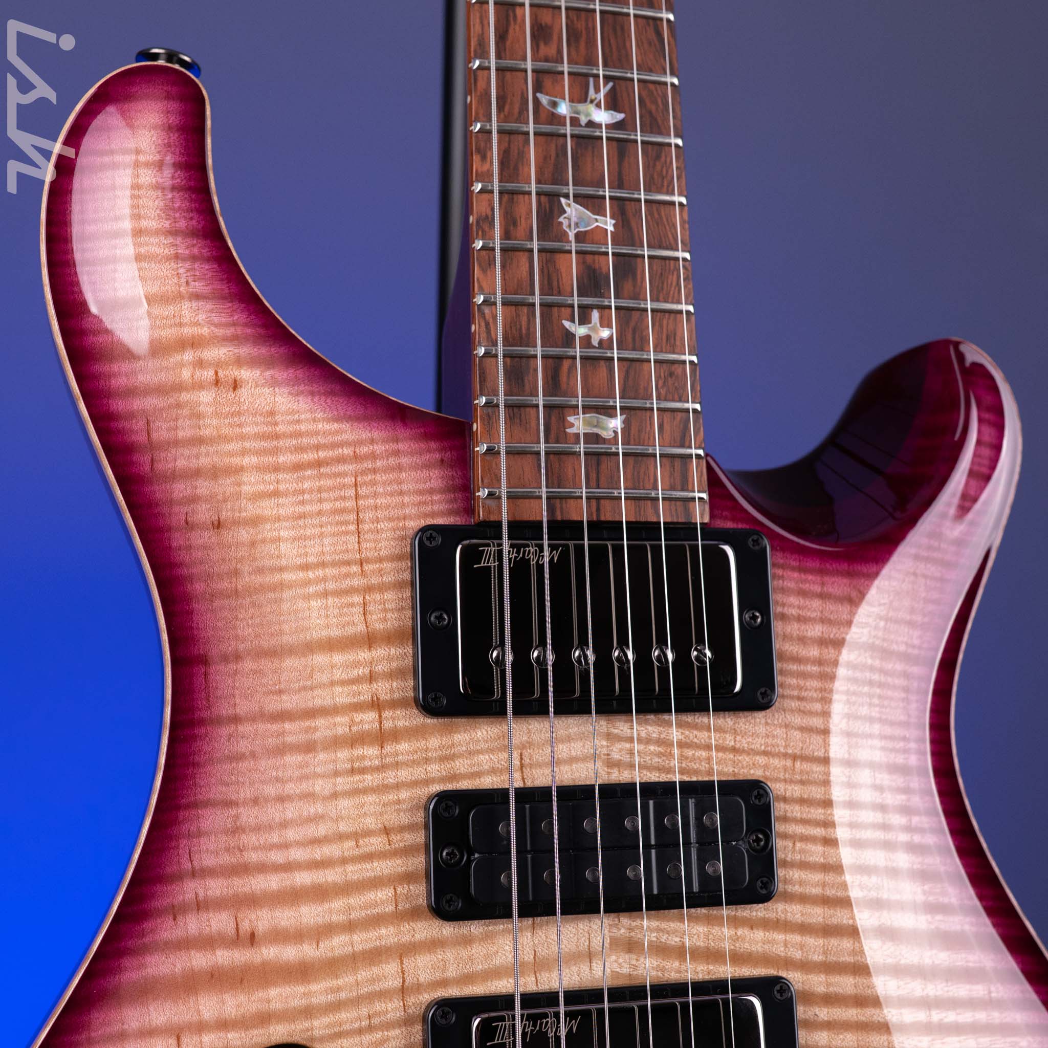 PRS Wood Library Special Semi Hollow Flame Maple Artist Top Custom Color - Image 4