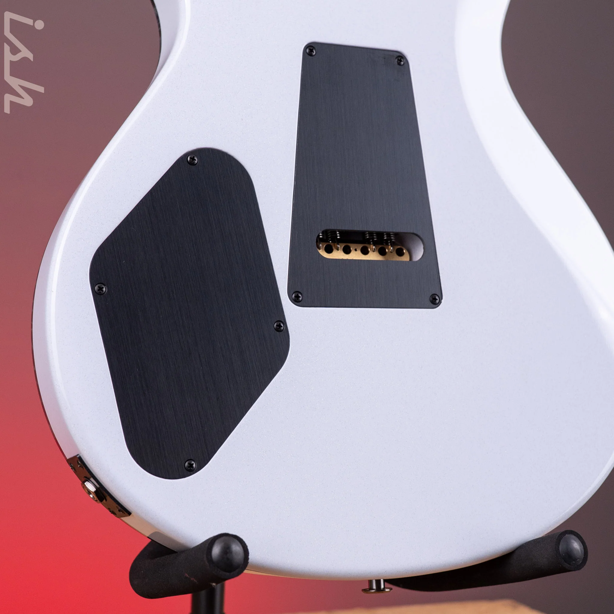 PRS Wood Library Tremonti Gloss White Stained Binding Roasted Maple Neck - Image 11