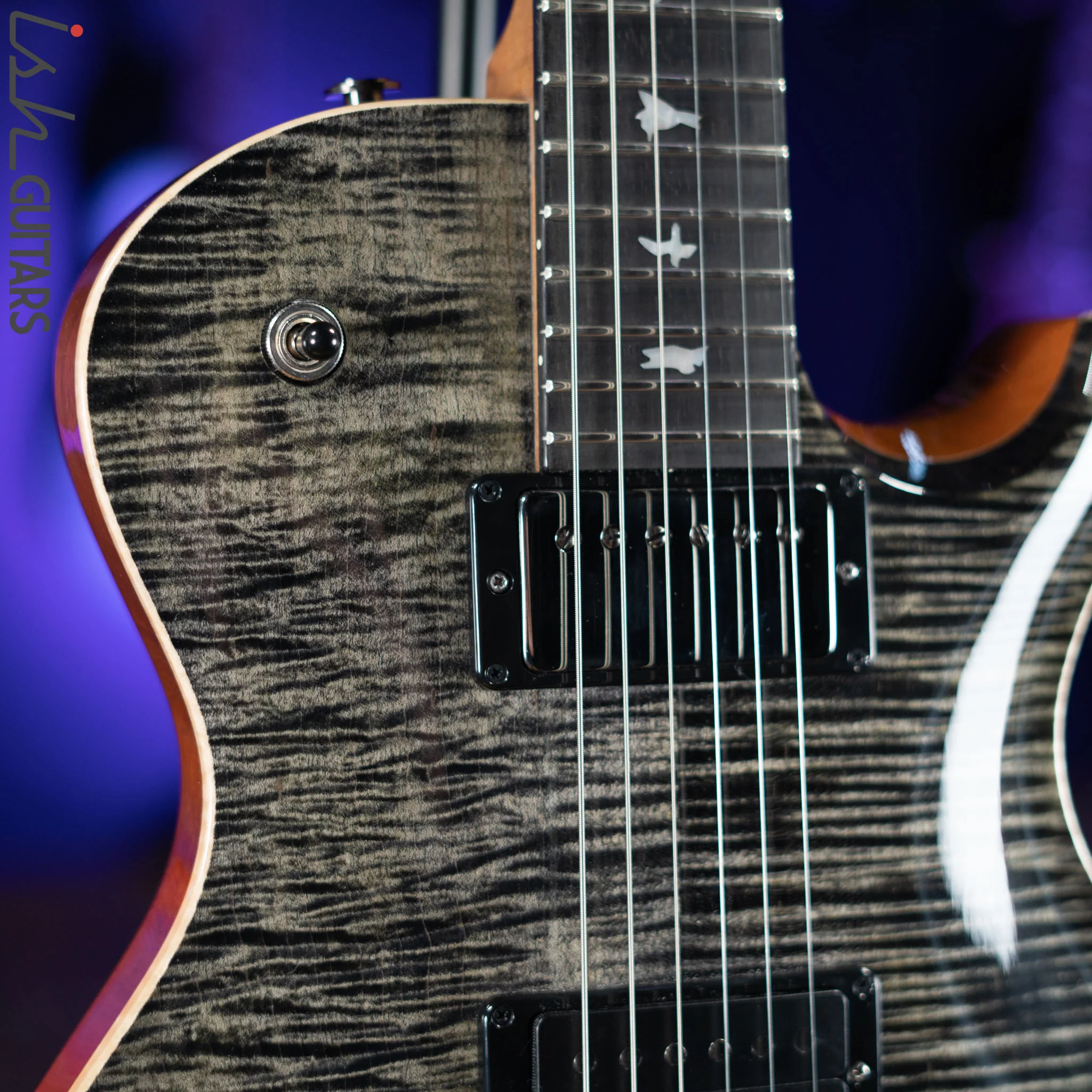 2021 PRS Wood Library Tremonti Obsidian 10-Top Torrefied Maple Neck - Image 3
