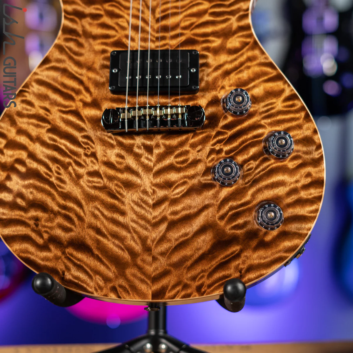 PRS Wood Library Tremonti Stoptail Copperhead Burst 10 Top Quilt - Image 4