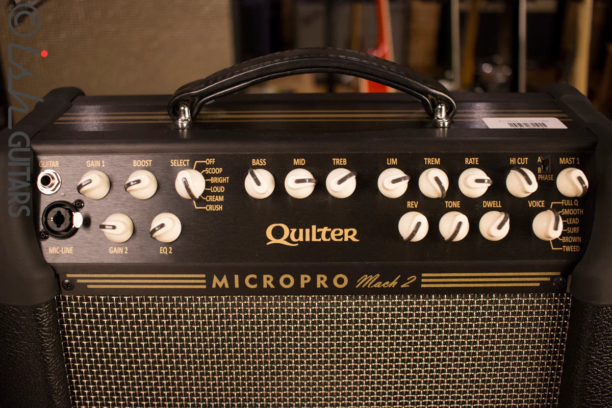 Quilter MicroPro Mach 2 12 Inch HD Heavy Duty Lightweight Guitar Amp Combo - Image 3