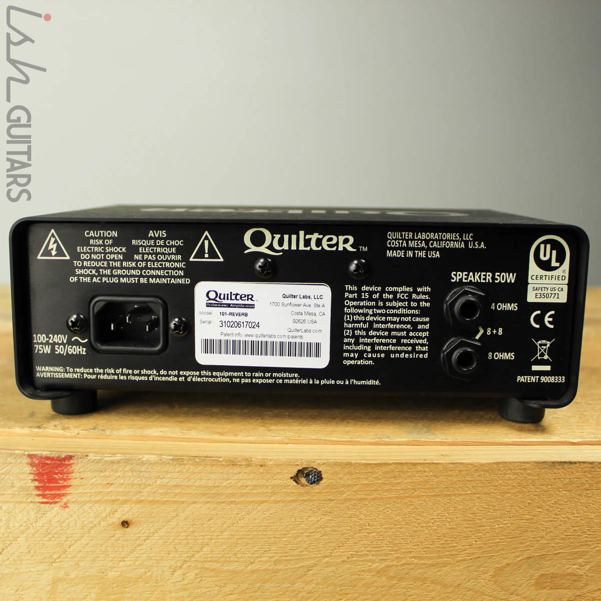 Quilter Mini 101 Reverb 50 Watt Head EXCELLENT - Image 4