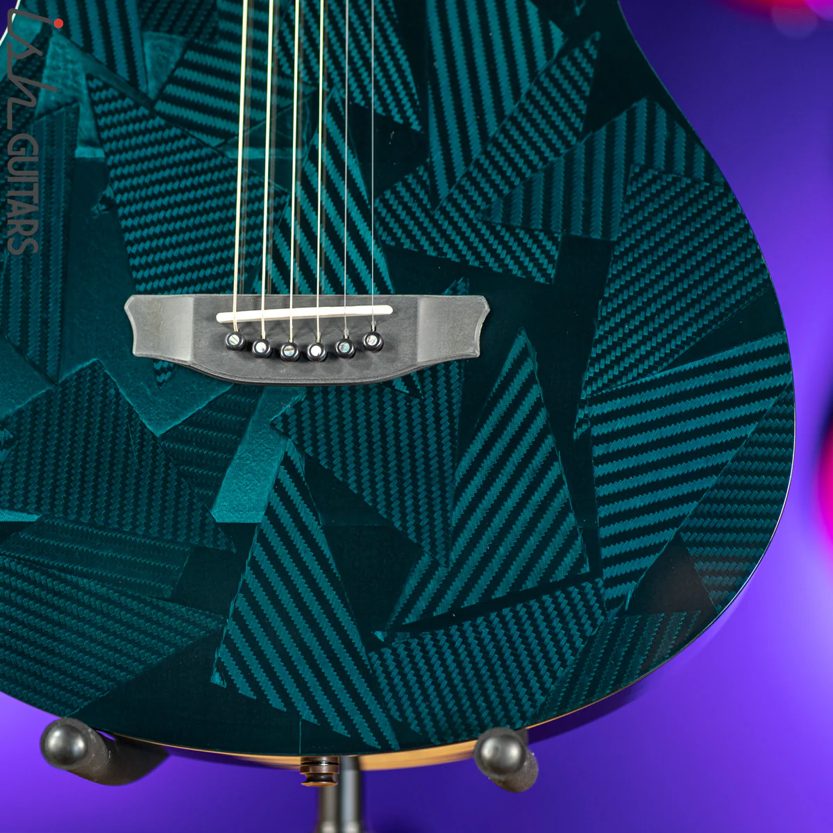 RainSong 25th Anniversary Black Ice Acoustic Guitar - Image 4