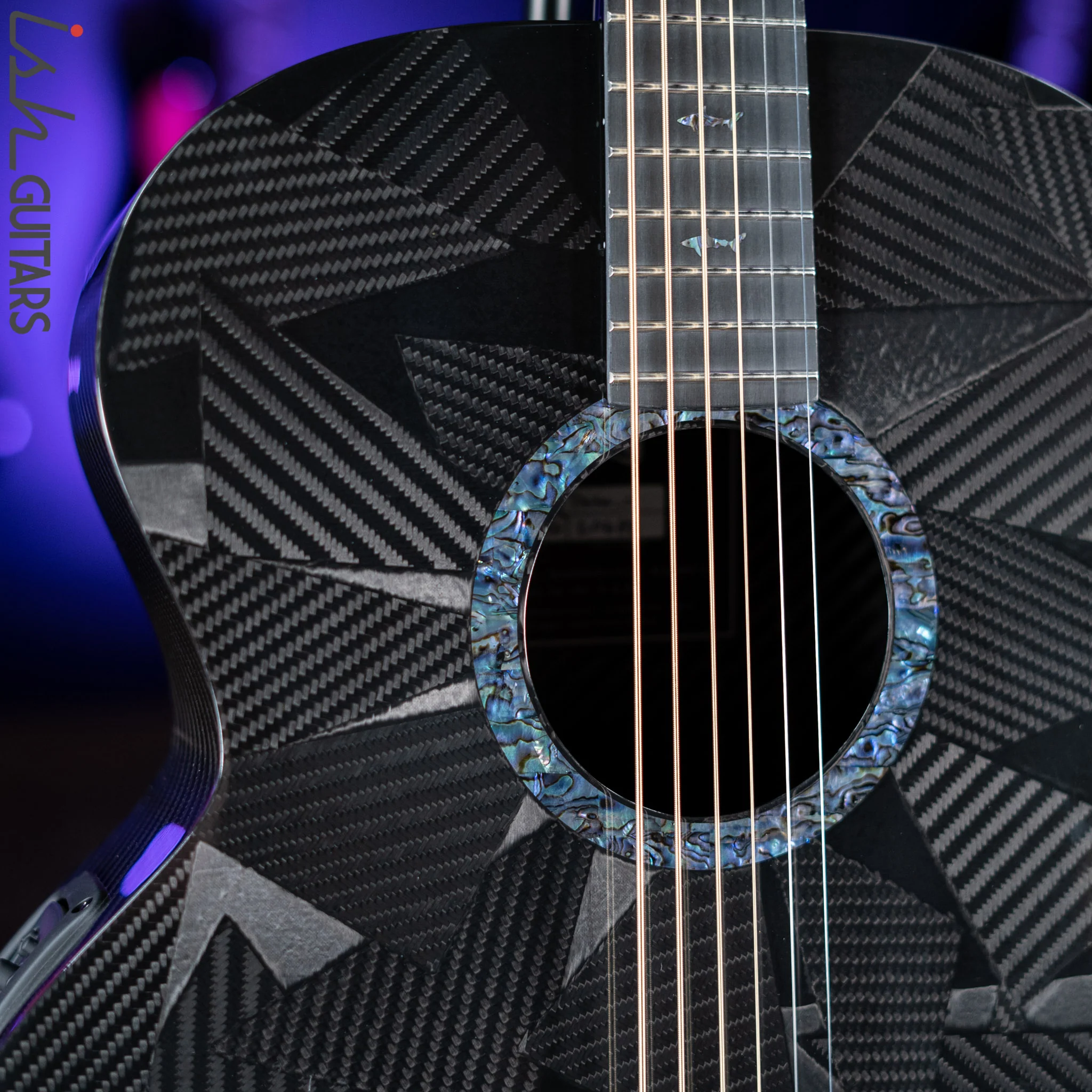 RainSong BI-JM4000N2 Baritone Acoustic Guitar Carbon Fiber Demo - Image 3