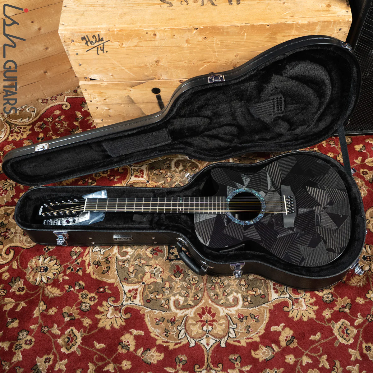 RainSong BI-W3000 12-String Acoustic Carbon Fiber Guitar - Image 12