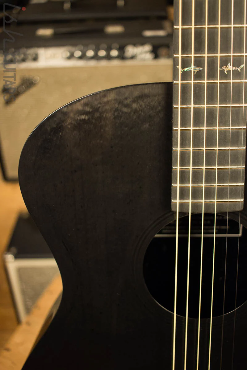 RainSong CH-OM1000NS Concert Hybrid Acoustic Electric Guitar - Image 4
