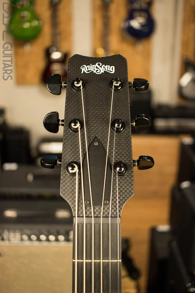 RainSong CH-OM1000NS Concert Hybrid Acoustic Electric Guitar - Image 6