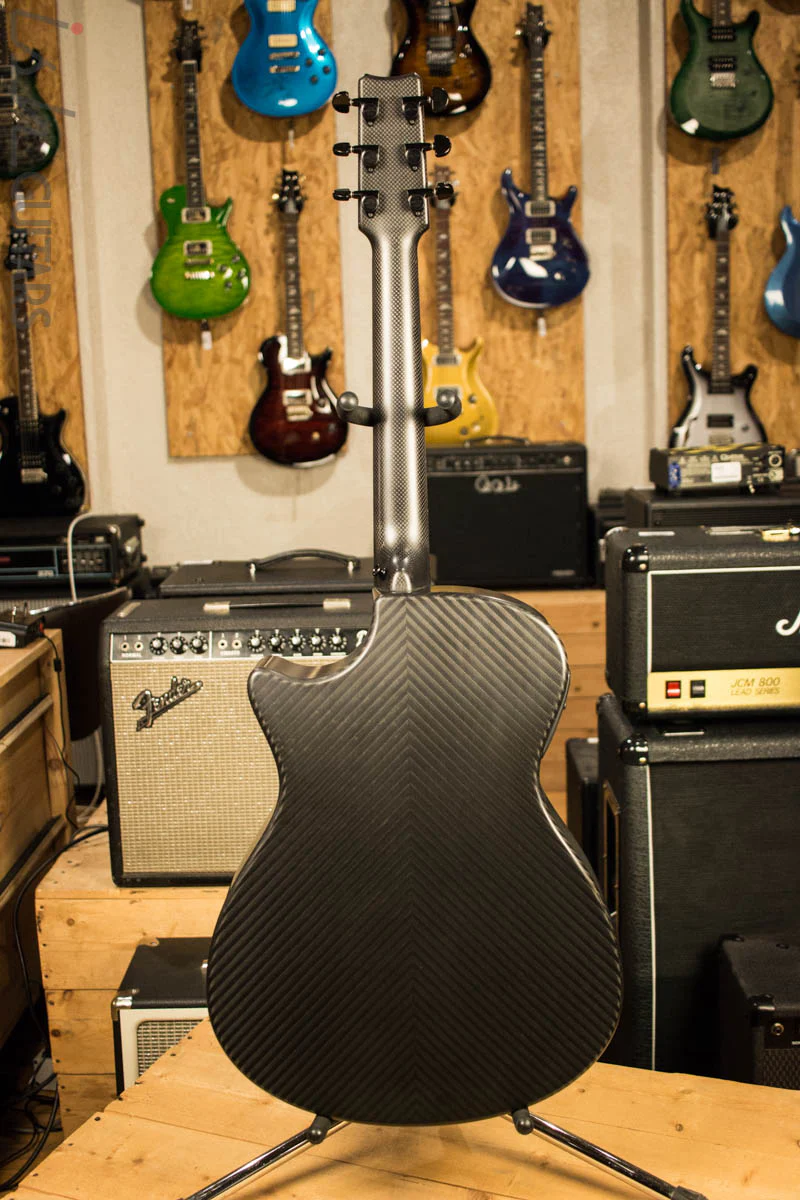 RainSong CH-OM1000NS Concert Hybrid Acoustic Electric Guitar - Image 9