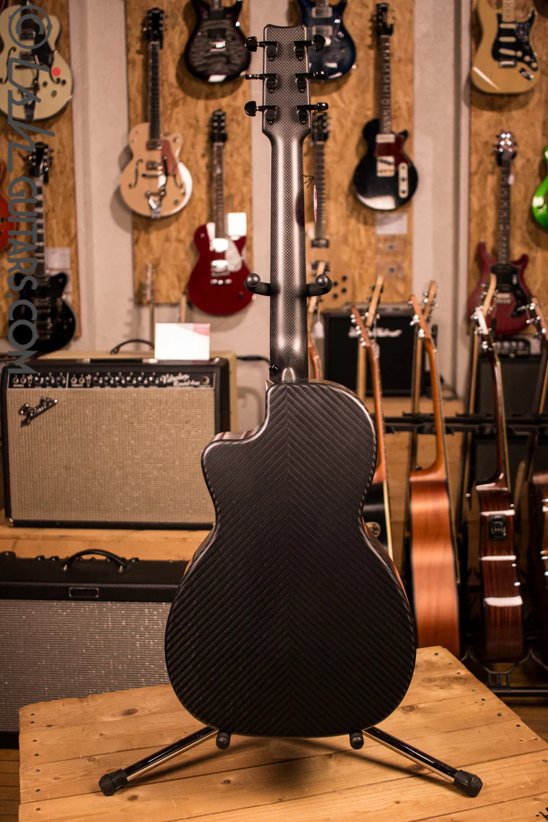 RainSong Concert Hybrid CH-PA Parlor Acoustic Carbon Fiber - Image 7
