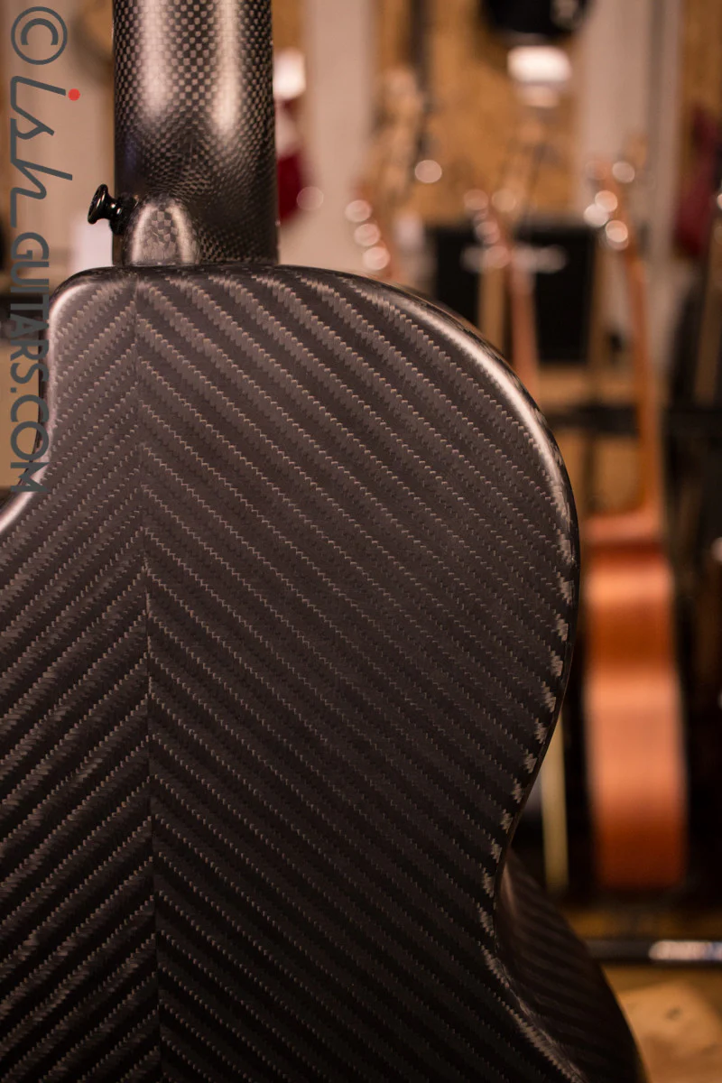 RainSong Concert Hybrid CH-PA Parlor Acoustic Carbon Fiber - Image 8