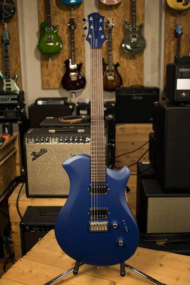 Relish Guitars Mary Aluminum Marine Blue Electric Guitar - Image 2