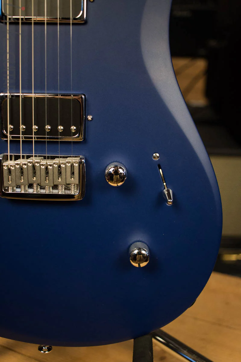 Relish Guitars Mary Aluminum Marine Blue Electric Guitar - Image 4