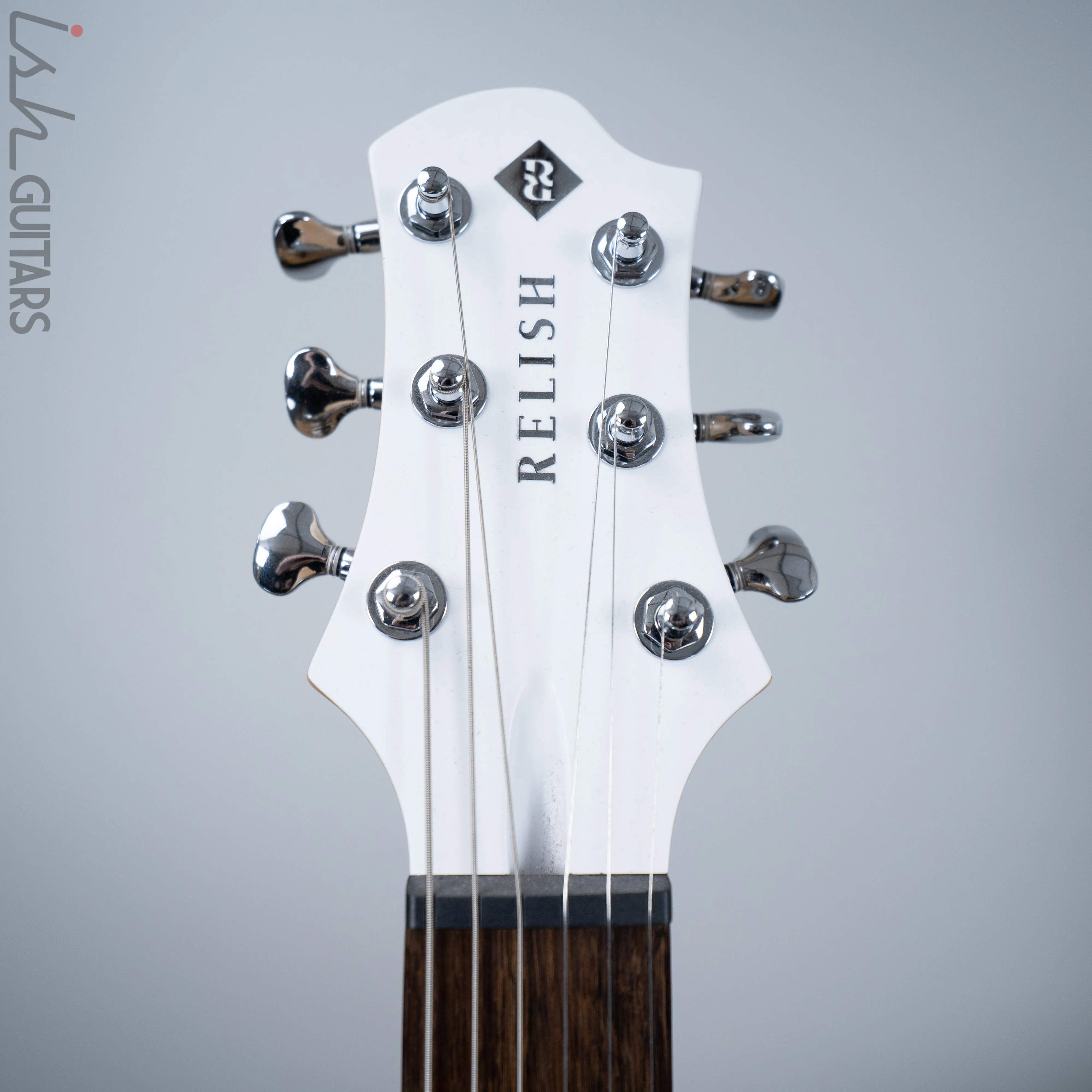 Relish Guitars Mary Wood Snow White w/ Piezo - NO Swapping Pickups - Image 7