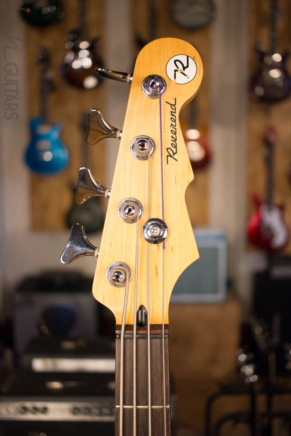 USA Reverend RumbleFish Bass 4 String Early #36 Built RARE - Image 5