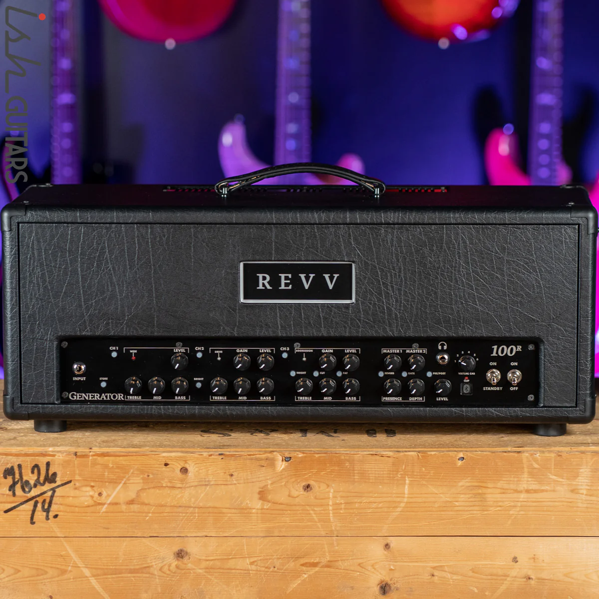 Revv Generator 100R MK3 120W Tube Amp Head Black
