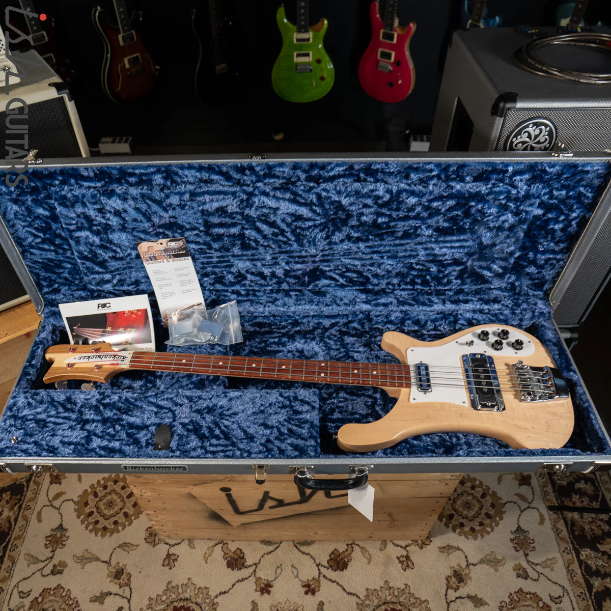 2009 Rickenbacker 4001C64S Paul McCartney Satin Mapleglo - Image 12