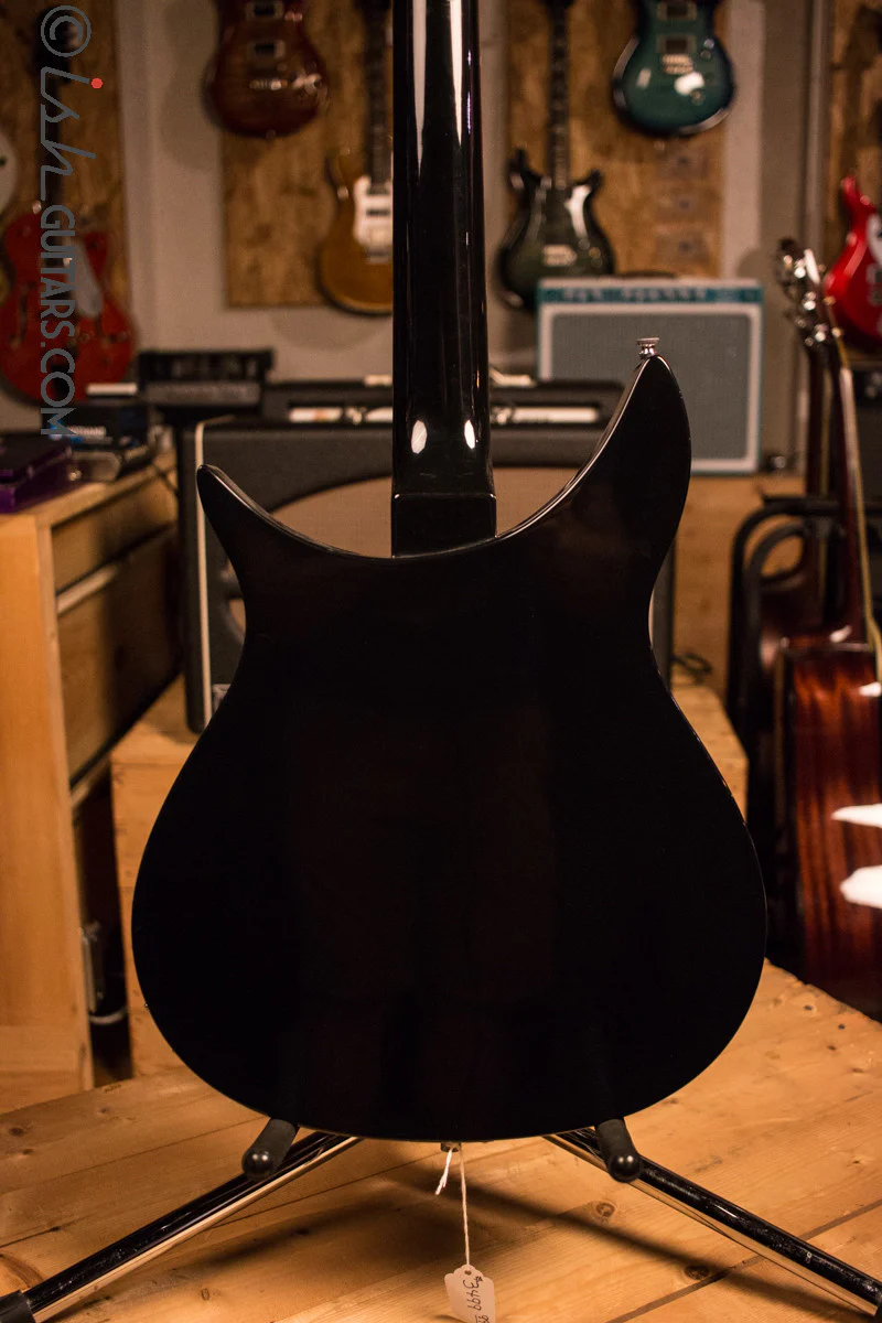 Rickenbacker 355 John Lennon Signature JL 355/12 String 325 Electric Guitar Black 1991 - Image 8