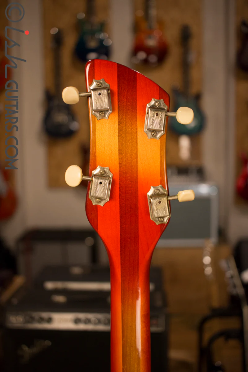 1967 Rickenbacker Bantar Banjatar Banjo Electric Guitar Hybrid Super Rare Fireglo - Image 10