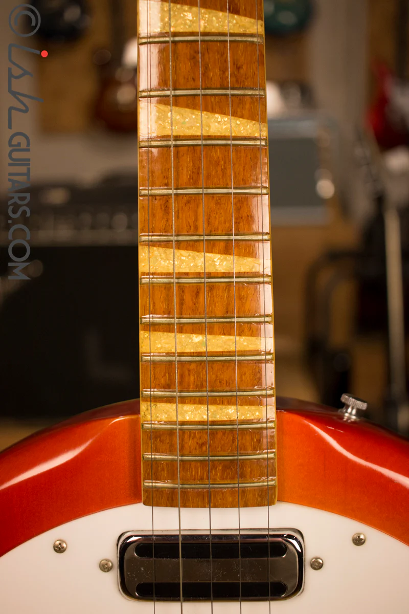 1967 Rickenbacker Bantar Banjatar Banjo Electric Guitar Hybrid Super Rare Fireglo - Image 6
