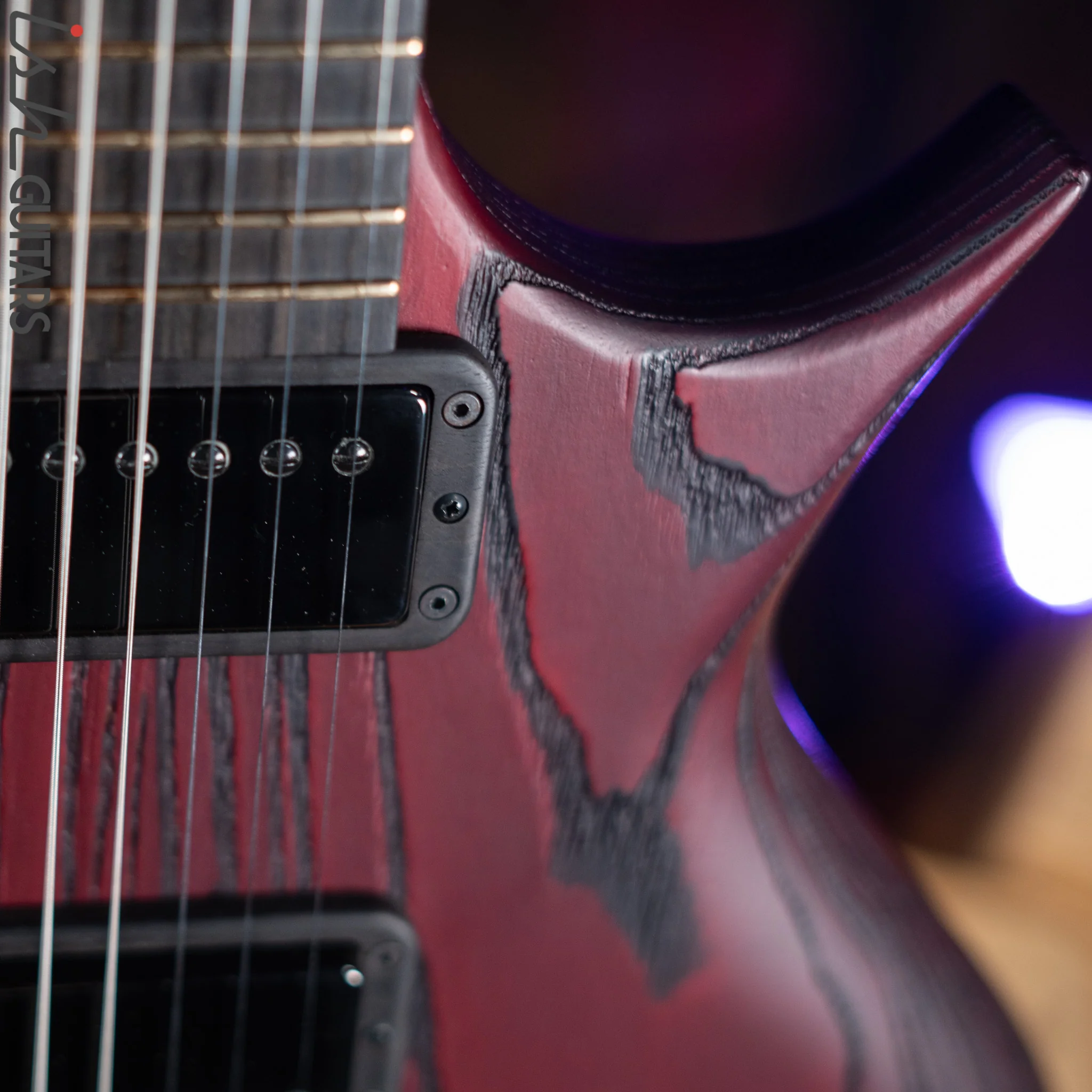 2021 Ritter Porsch Sandblasted Red Swamp Ash - Image 6