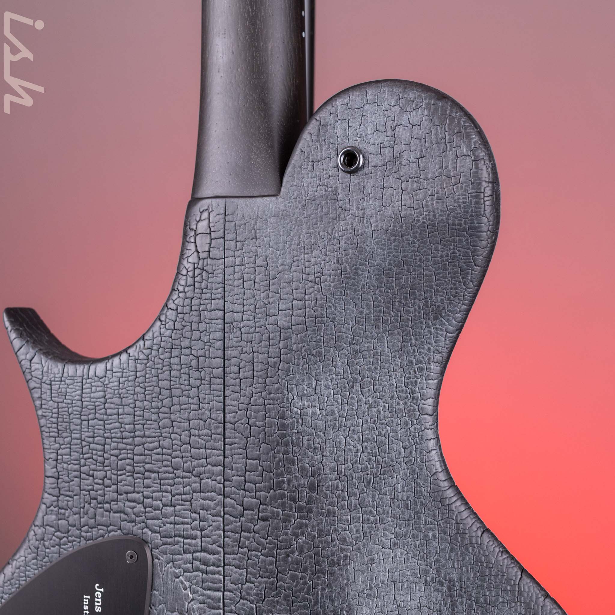 Ritter Porsch “The Volcano Virtuoso” Burnt Charcoal Guitar - Image 10