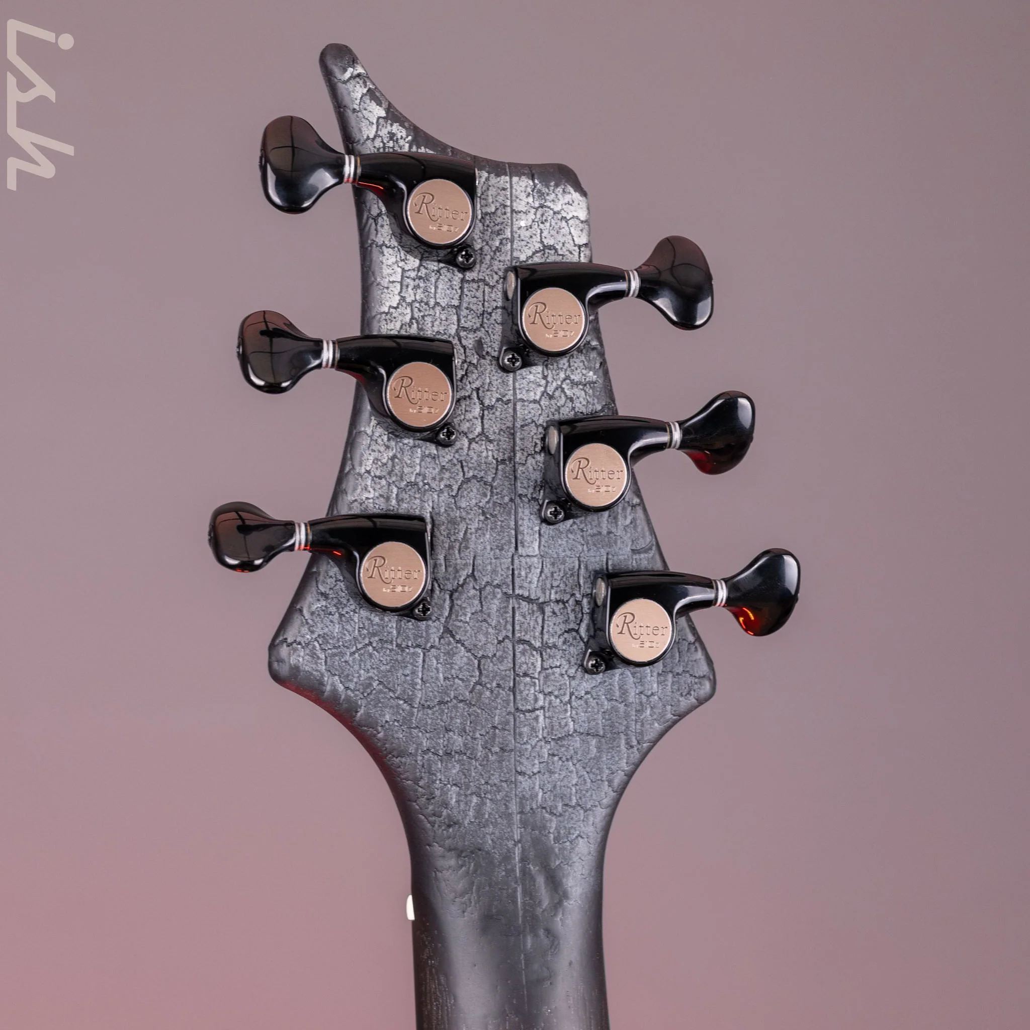 Ritter Porsch “The Volcano Virtuoso” Burnt Charcoal Guitar - Image 12
