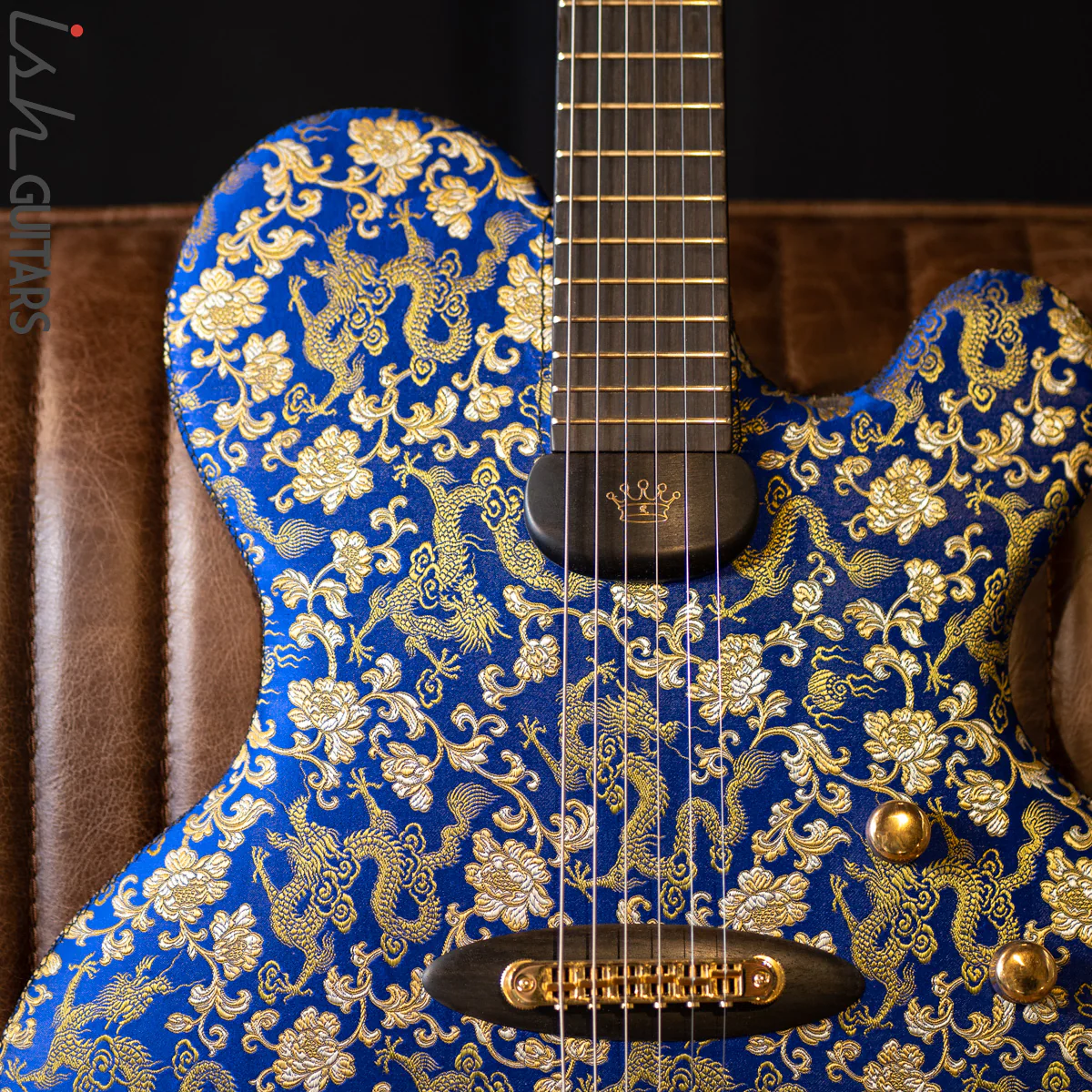 Ritter Princess Isabella Blue Dragon #6 of 25 Fabric Guitar - Image 3