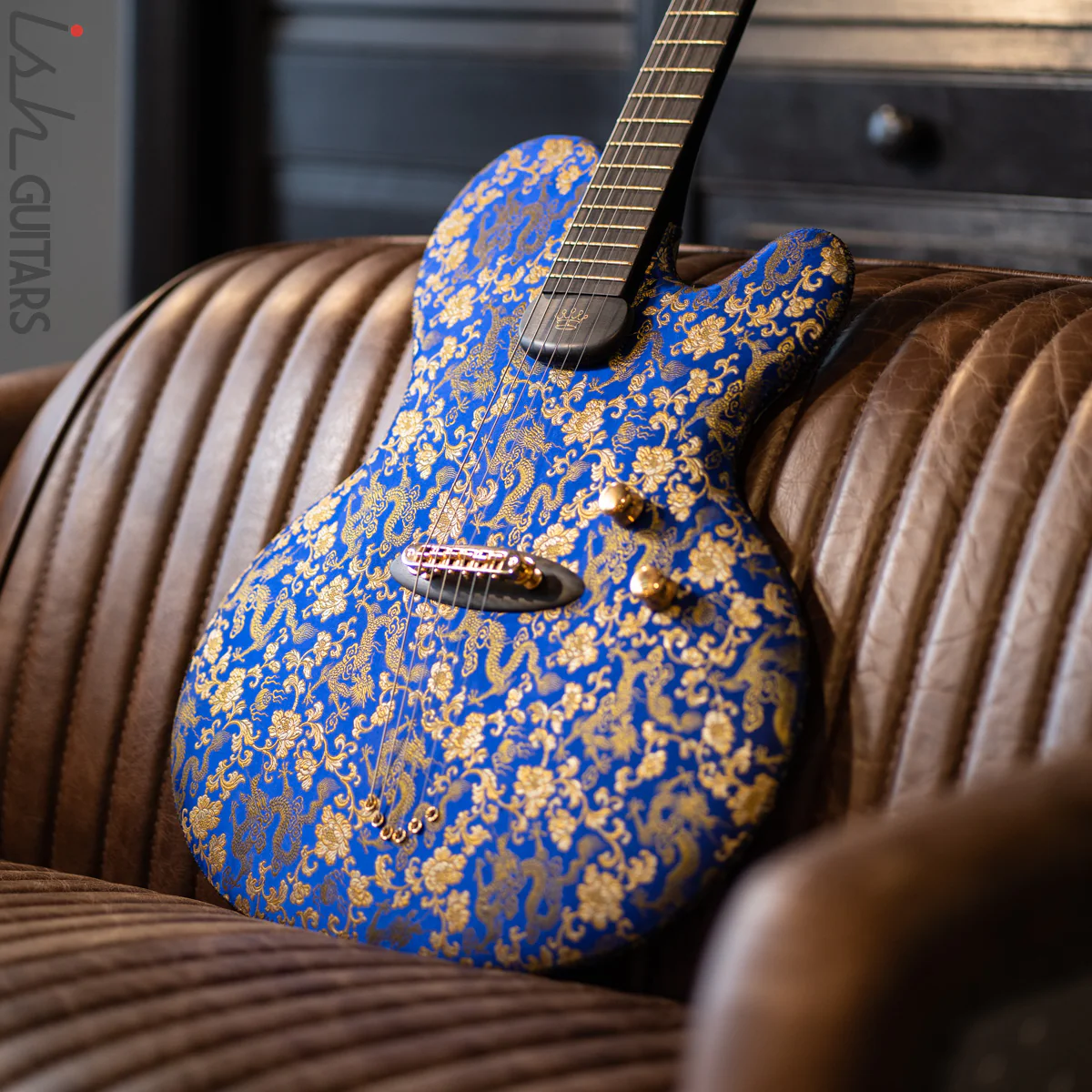Ritter Princess Isabella Blue Dragon #6 of 25 Fabric Guitar - Image 5