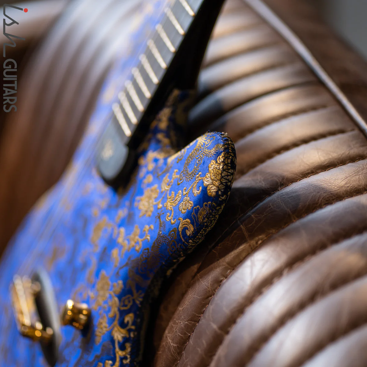 Ritter Princess Isabella Blue Dragon #6 of 25 Fabric Guitar - Image 9
