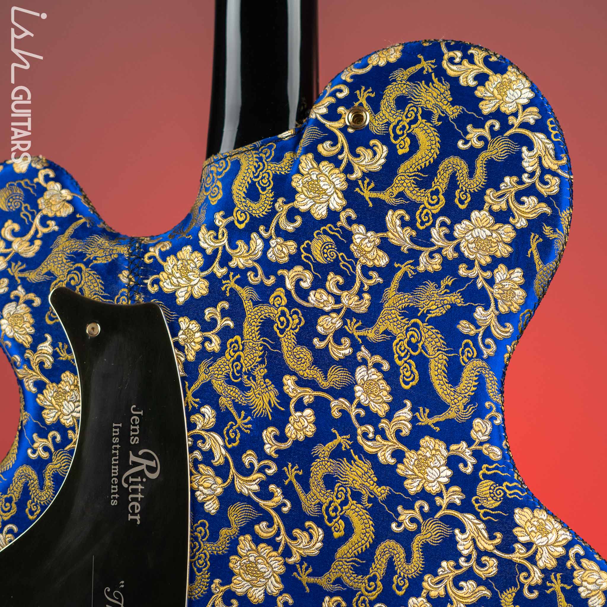 2017 Ritter Princess Isabella Blue Dragon #6 of 25 Fabric Guitar - Image 9