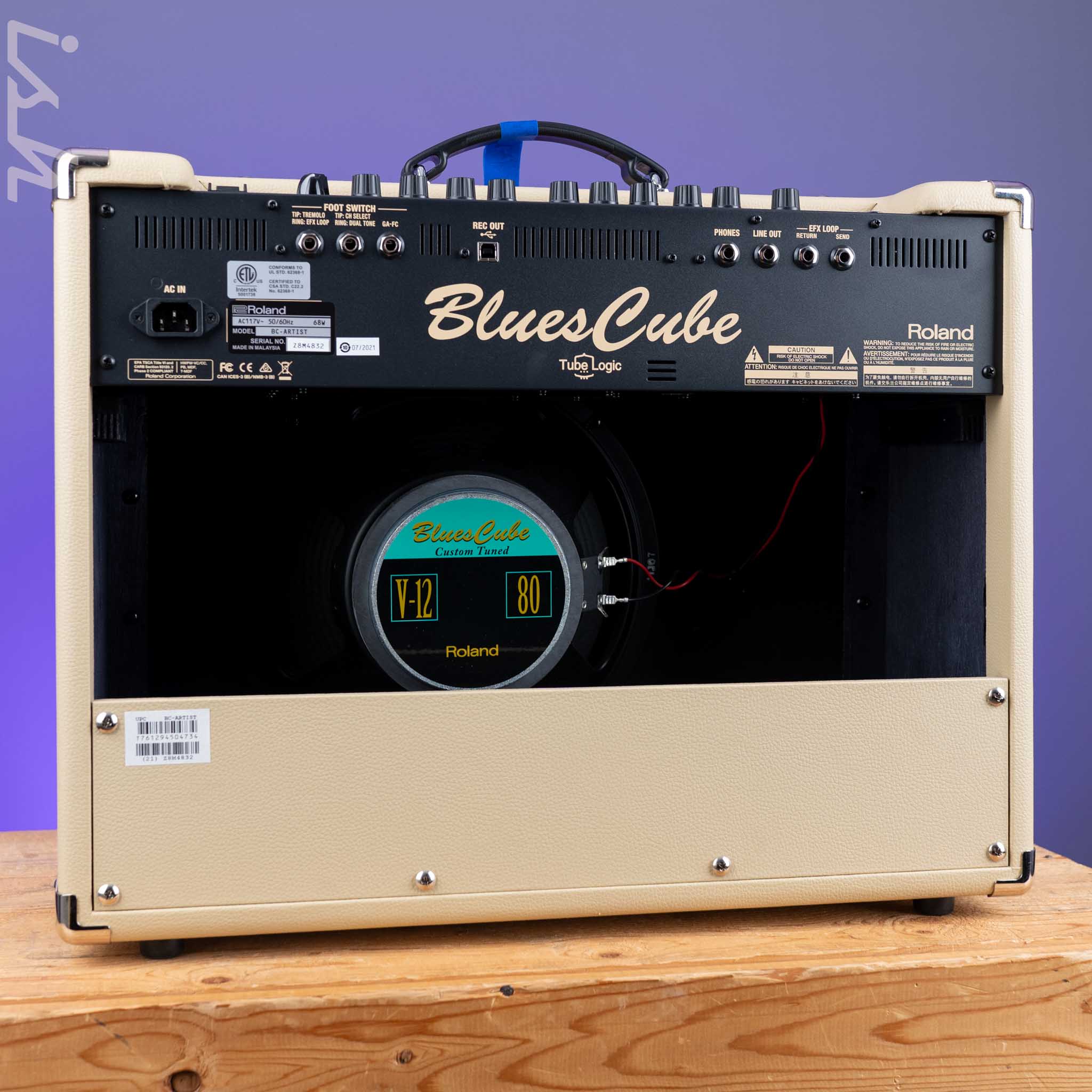 Roland Blues Cube Artist Guitar Combo Amp Tan - Image 2