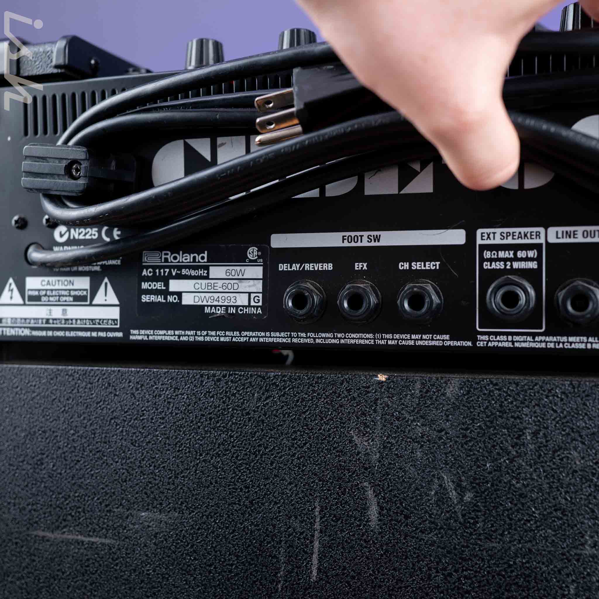 Roland Cube 60 Combo Amplifier - Image 7