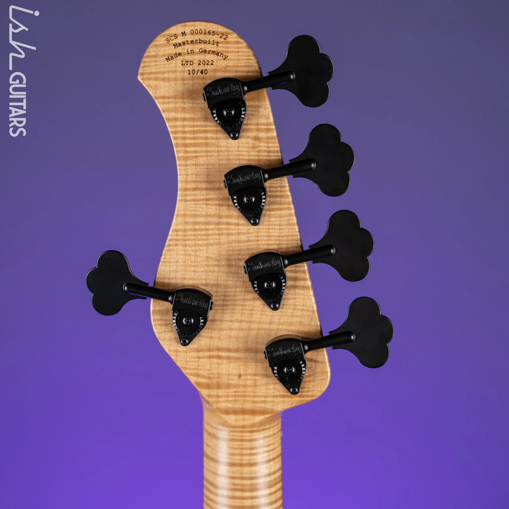 Sadowsky Masterbuilt LTD 5-String 21-Fret MM Bass Natural Transparent - Image 10