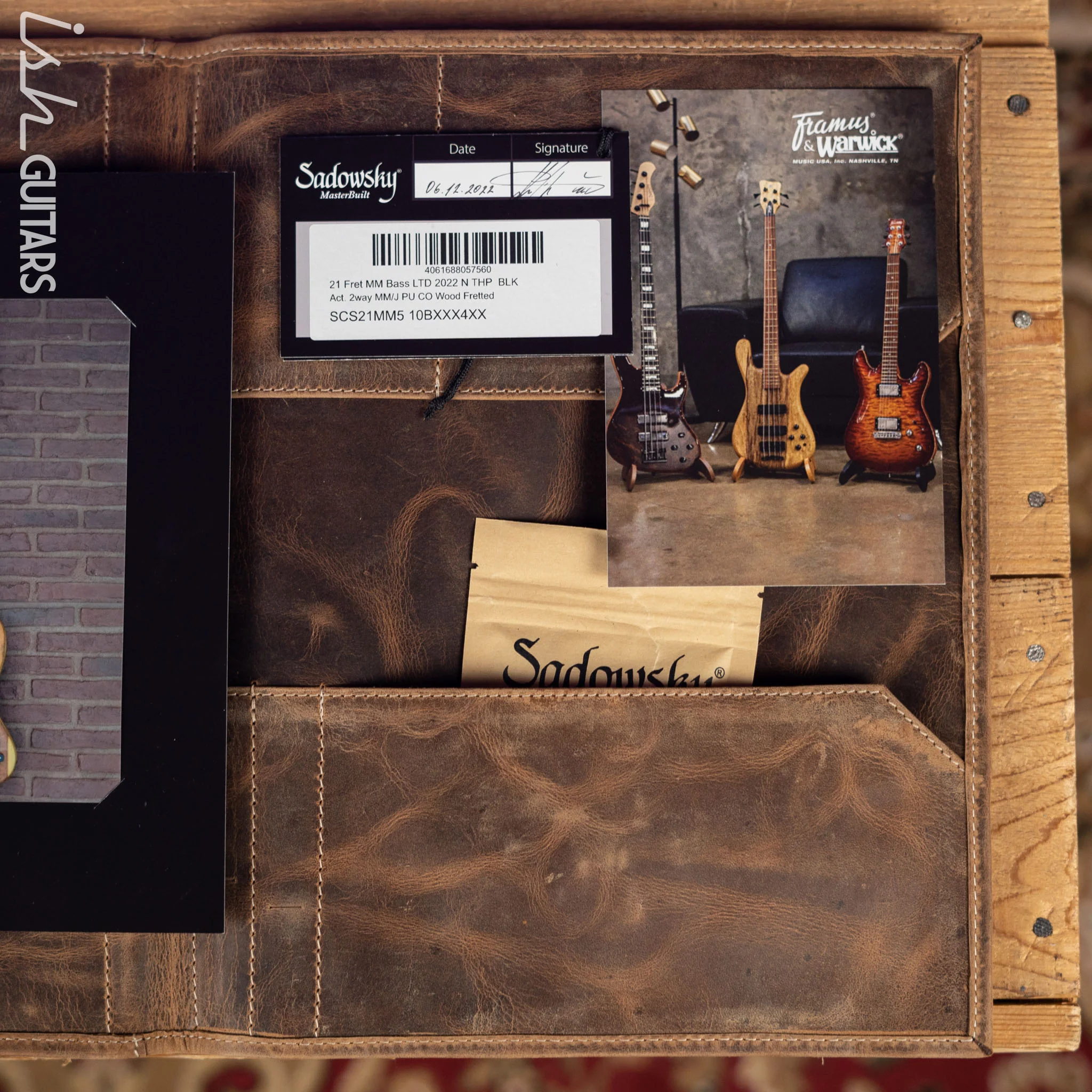 Sadowsky Masterbuilt LTD 5-String 21-Fret MM Bass Natural Transparent - Image 13