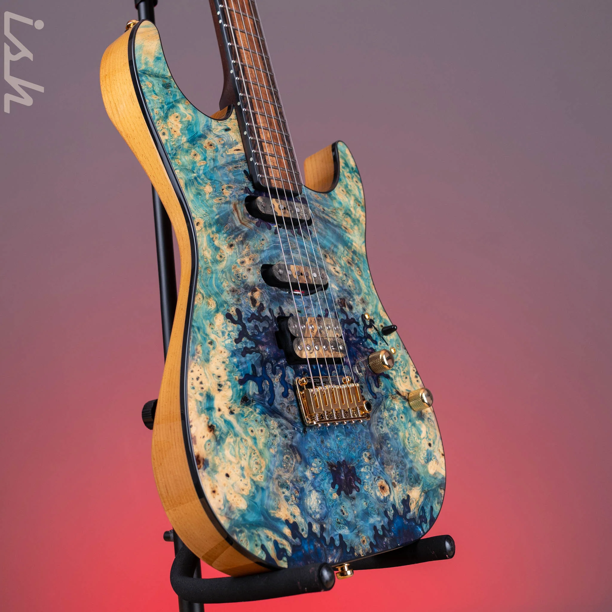 2023 Schecter Custom Shop Sunset Custom II Hybrid Natural Gloss - Image 3