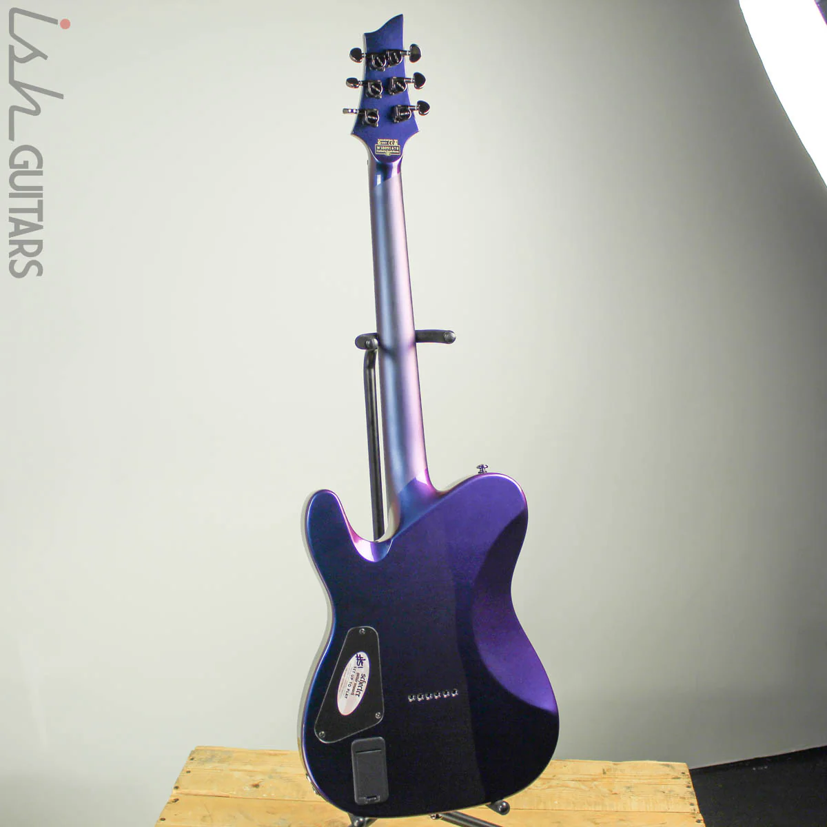2018 Schecter Hellraiser Hybrid PT Ultra Violet - Image 7