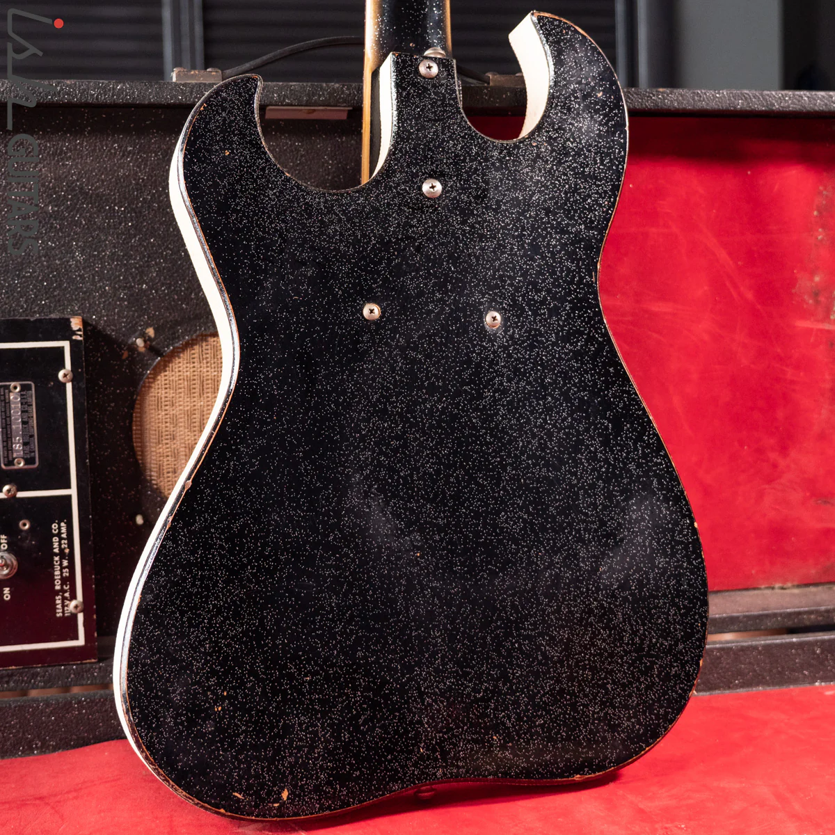 1960s Sears Silvertone Model 1448 Guitar and Amplifier Case - Image 11